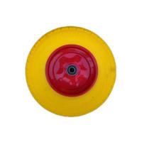 Колесо 4.8/4.00-8 полиуретановое для тачки (ось 20/80)