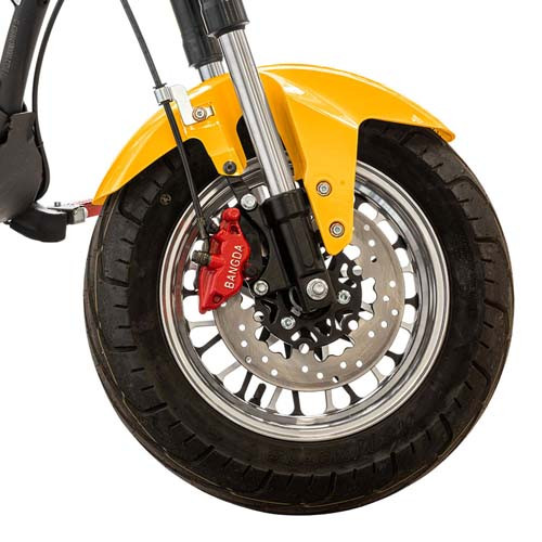 Электросамокат YAKAMA АР-Н0001B желтый