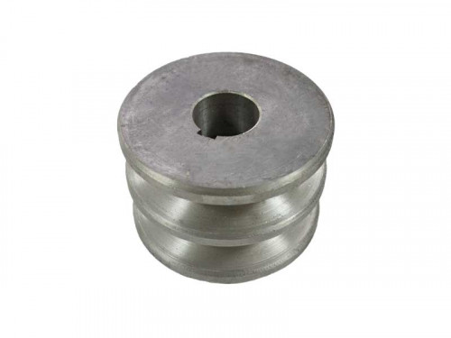 Шкив ременной пос. 18мм (2 ручья,А-13мм,D58.5мм) Крот