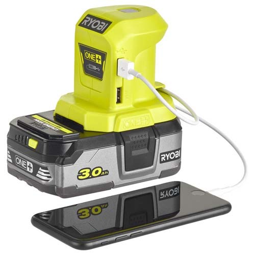 USB переходник ONE+ RYOBI R18USB-0 без батареи