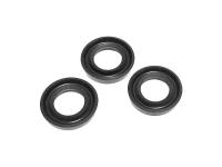 Сальники насоса ВД RQV 2.5G30 мойки Lifan Q3370 (набор-Е) вода, Annovi Reverberi