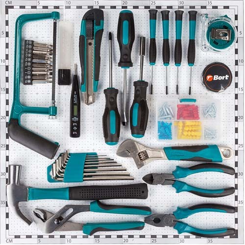 Набор ручного инструмента Bort BTK-100