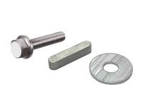 Комплект коленвала 173F-192F(D25мм)(болт М8x35, шайба 30мм, шпонка 8x7x36)