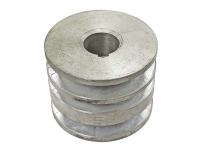 Шкив ременной пос. 25мм (3 ручья, шпонка 7мм) Каскад, Кадви