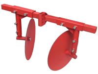 Окучник дисковый ОР-3 раздвижной (для МТЗ, крепление прямоугольник)