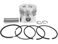 Поршень двигателя R195 в сборе (4 кольца)