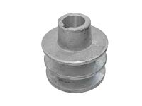 Шкив ременной пос. 19мм (2 ручья,А-13мм,D-60мм) Крот