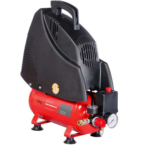 Компрессор безмасляный коаксиальный FUBAG PAINT MASTER KIT + 3 предмета