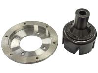 Переходной комплект для мотоблока МТЗ с корзиной (пос.19мм)