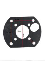 Плита переходная крепления роторной косилки от ВОМ