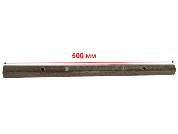 Вал шестигранный 32x32 редуктора мотоблока L-500