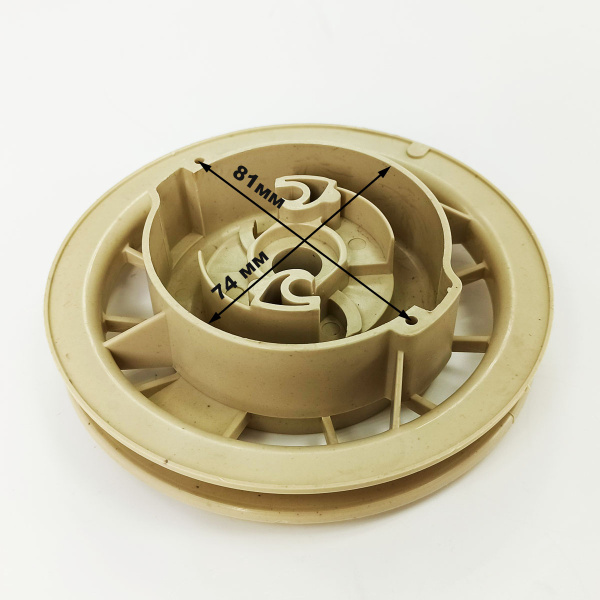 Шкив ручного стартера 168F(GX200)-170F(GX210)