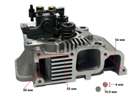 Головка блока цилиндра C195F в сборе Lifan (12130-H9514-0001)