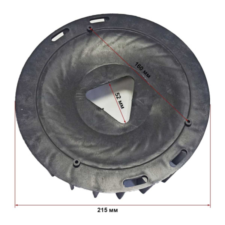 Крыльчатка маховика 188F(GX390)-192F(GX460), KP420-KP500