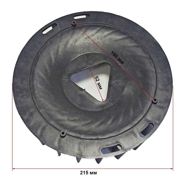 Крыльчатка маховика 188F(GX390)-192F(GX460), KP420-KP500