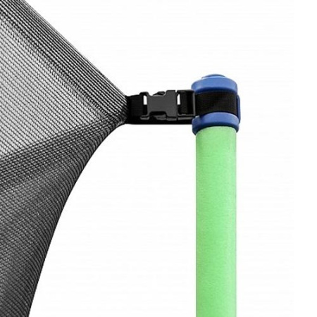 Батут Happy Jump 12ft-i PRO (374 см) с внутренней сеткой и лестницей