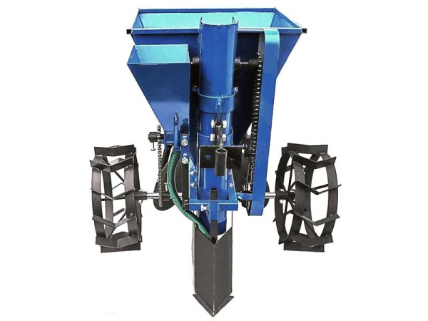 Картофелесажалка  КС01-01п с бункером для удобрений для мотоблока