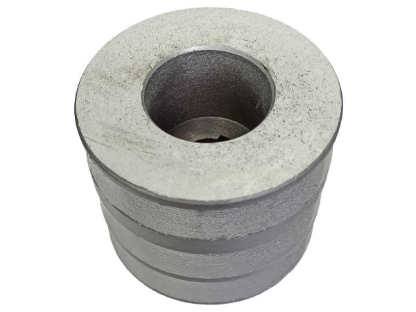 Шкив ременной пос. 19мм (3 ручья,B-17мм,D85мм)