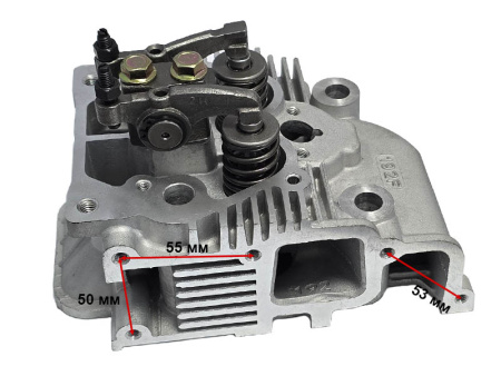 Головка блока цилиндра C192F в сборе Lifan