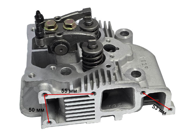 Головка блока цилиндра C192F в сборе Lifan