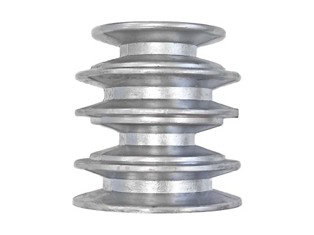 Шкив ременной пос. 19мм (4 ручья,А-13мм,D69/55мм) Салют