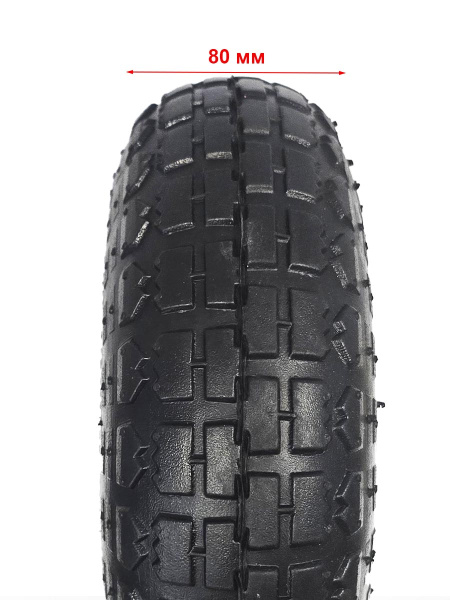 Колесо 4.10/3.50-4 для тачки (ось 20/75) пласт. диск