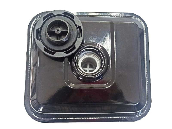 Бак топливный 168F(GX200)-170F(GX210) крышка с резьбой, 3,6л