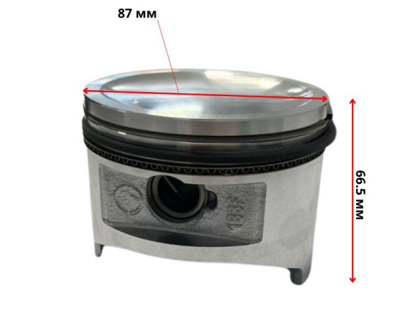 Поршень двигателя 188F(GX390) в сборе