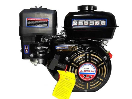 Двигатель Lifan 170F (вал 20мм под шпонку) 7лс
