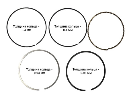 Поршень двигателя 1P70F в сборе