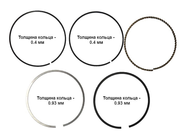 Поршень двигателя 1P70F в сборе