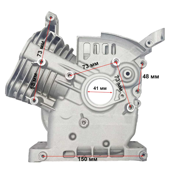 Блок двигателя 170F(GX210)