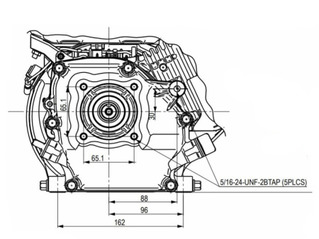Двигатель Lifan 160F (вал 18мм под шпонку) 4лс