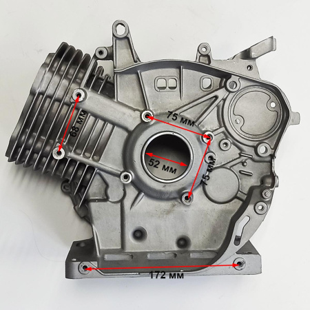 Блок двигателя 192F(GX440-GX450) 92мм