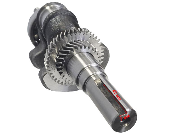 Коленвал 188F-192F (под шпонку 25мм) Lifan