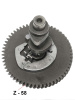 Распредвал KP420, KP460, KP500 в сборе (14100-A262T-0001) LIFAN