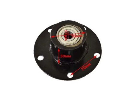 Ступица колеса тележки мотоблочной 17мм