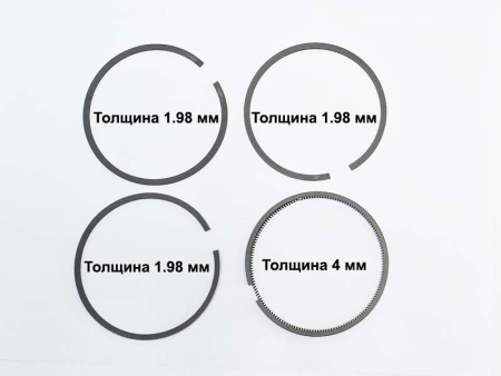 Поршень двигателя R180 в сборе (с выборкой) без стопорных колец