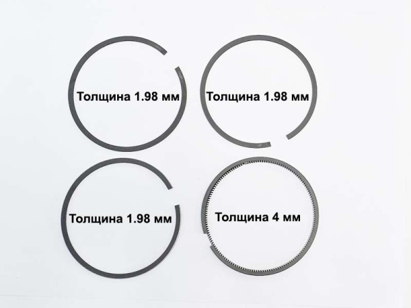 Поршень двигателя R180 в сборе (с выборкой) без стопорных колец