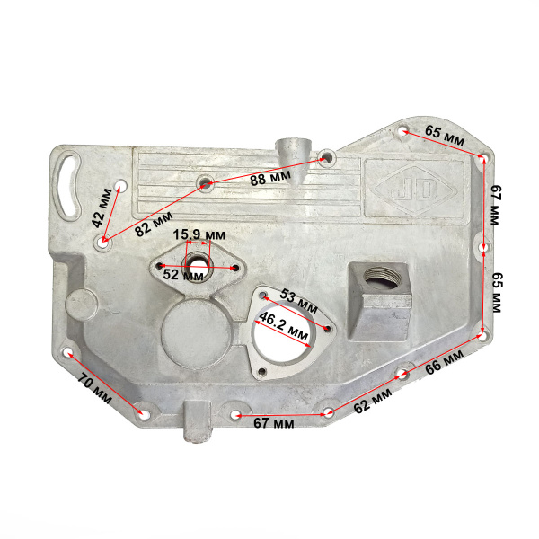 Крышка блока R175-R185 (правая)