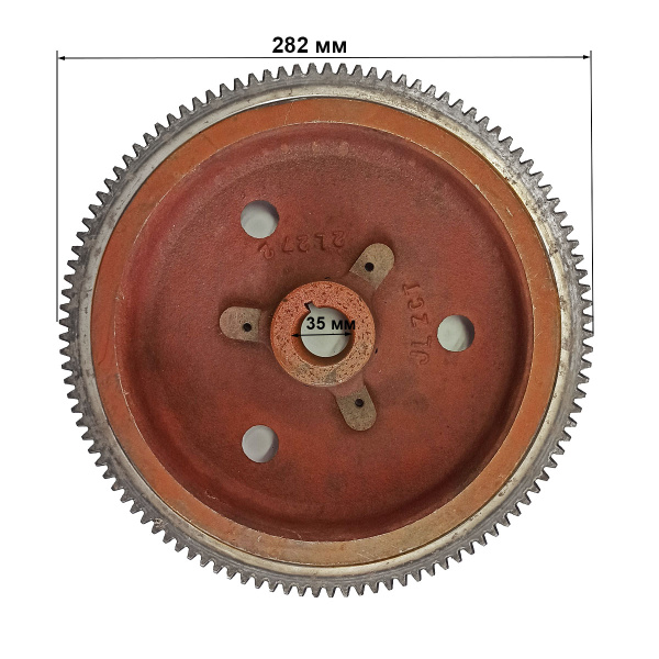 Маховик двигателя C186FD (186FE) с венцом