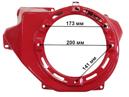 Кожух вентилятора 188F(GX390)-192F(GX460)