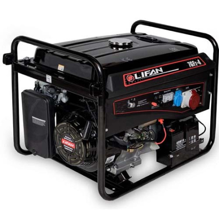  Генератор  бензиновый Lifan 7500E3 (7GF2-4)