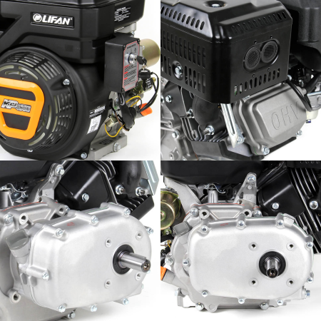 Двигатель Lifan KP460E-R (сцепление и редуктор 2:1) 20лс 18А