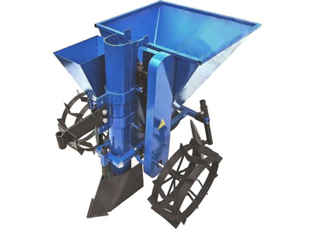 Картофелесажалка  КС01-01п с бункером для удобрений для мотоблока