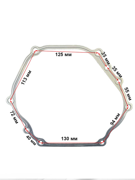 Прокладка блока (картера) KP420-KP460-KP500 LIFAN (11114-A262T-0001)