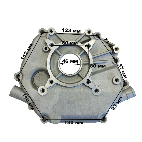 Крышка блока 177F(GX270) 80x80mm