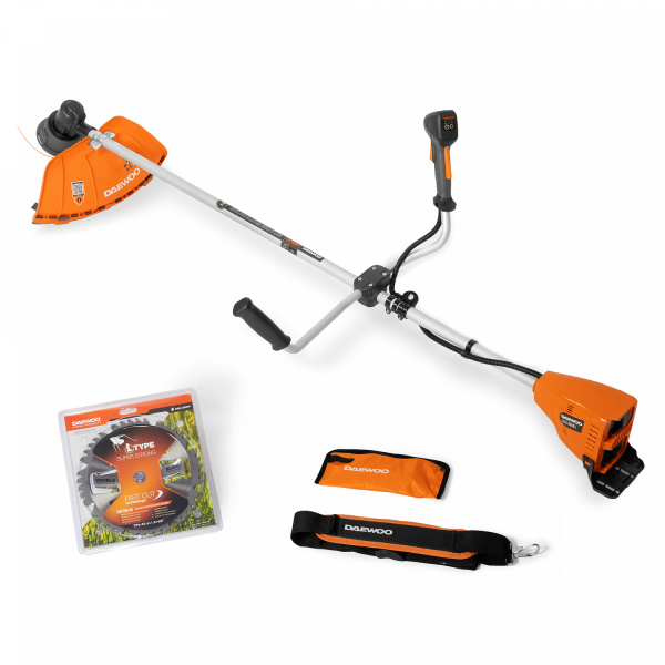 Триммер аккумуляторный DAEWOO DABC 4242Li SET (2 АКБ)