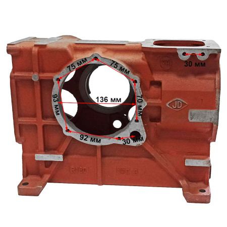 Блок двигателя R175, R180