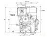 Двигатель Lifan KP460E (вал 25мм под шпонку) 20лс 0.6А